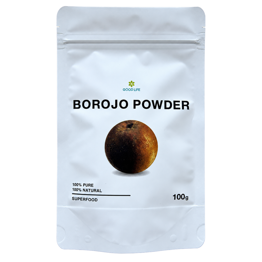 GOOD LIFE BOROJO POWDER 100g 背景透過商品パッケージ